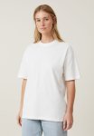 Cotton On The Boxy Oversized Tee - Vintage White