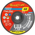 Tork Craft Flap Sanding Disc 230MM 40G A o
