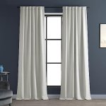 Hpd Half Price Drapes Bellino Textured Faux Linen Room Darkening Curtains 120 Inches Long 1 Panel Curtains For Bedroom & Living