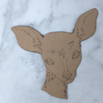 Wood Woodland Fawn