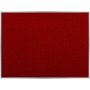 Parrot Info Board Alufine Frame 600 X 450MM - Red