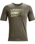 Men's Ua Team Issue Wordmark Short Sleeve - Victory Green XS