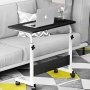 Adjustable Laptop Study Desk Roller Wheels