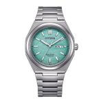 Zenshin Collection Green Dial Watch AW0130-85M