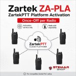 Zartek Ptt Platform Activation Once-off Per Radio
