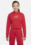 Nike G Nsw Air Ft Crop Hoodie - Red