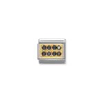 Composable Classic Link With Black Zirconia