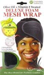 Donna Deluxe Foam Mesh Wrap Black Olive Oil + Vitamin E Treated