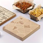 50PCS Premium Polycarbonate Butcher Paper Sheets - Perfect For Sandwich Wrapping & Baking Restaurant Grade Ideal For Dining & Fo
