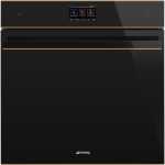 Smeg 60CM Black Rose Gold Trim Oven - SOP6604TPNR