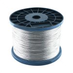 Braided Wire – Galvanised 1.2MM – 750M 5KG Reel 2