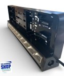 Light Bar Integrated Into Number Plate Holder 20INCH Truck Lamp