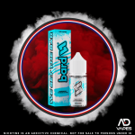 Bard X Wiener Vape Raspberry Pomegranate 25MG 30ML Longfill Kit
