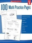 100 Math Practice Pages Grade 1