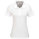 Ladies Calgary Golf Shirt White