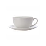 Maxwell & Williams Cashmere Cappuccino Cup & Saucer Set White