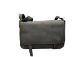 Classic Italian Leather Messenger Bag