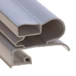 In Profile 2M Grey Gasket Strip Without Magnet
