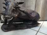 Large Carved Warthog