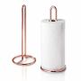 Rose Gold Paper Towel Holder Countertop Kitchen Towel Holders Stainless Steel Paper Towel Holders Copper Paper Towel Holder For Kitchen |