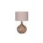 - Emilio Linen Rope - Cream Fabric Shade