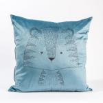 Toddler Tiger Velvet Scatter Duck Egg