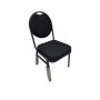Conference Chair (Round Back) - Black