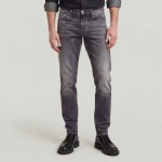 Raw 3301 Regular Tapered Faded Bu