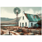 Tear Resistant Deco Print Karoo Aqua