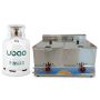 12L Commercial Double Gas Deep Fryer Stainless Steel & 9KG Ubao Cylinder