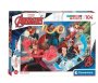 104 Pieces Puzzle Glitter Avengers - 6 Pack