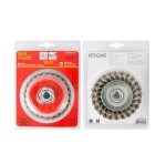 Tork Craft Wire Cup Brush 100XM14 Crimped Stainless Steel Tcw