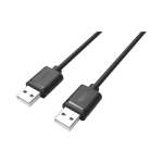 UNITEK 1.5M USB2.0 Am am Cable Black Y-C442GBK CAB-USB2-MM1.5M-U