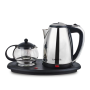 2-IN-1 Electric Kettle And Tea Set