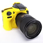 Pro Siliconcamera Case For Nikon D800 And D800E - Yellow