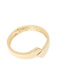 Evelyn Curve Cuff Bangle - 0 Gold