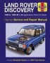 Land Rover Discovery Petrol And Diesel Owners Workshop Manual Paperback