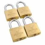 Sanlic Jaguar Brass Keyed Alike Padlock – 32MM – 4 Pack