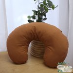 Feeding Pillow Cover Brown