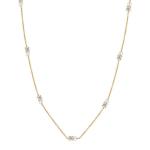 Georgini Noel Nights Snow Drop Necklace - Gold
