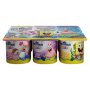 Parmalat Kids Strawberry Split Grape Bubblegum & Banana Fudge Flavoured Low Fat Dairy Snack 6 X 100G