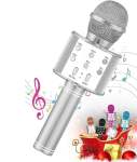Wireless Portable Bluetooth Karaoke Microphone - Pink