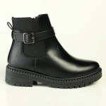 Madison Fashion Gusset Boot - Black - 8