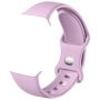 Silicone Apple Watch Strap With Adjustable Design - Iced Coffee