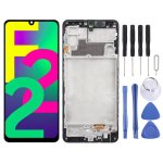 Original Super Amoled Lcd Screen For Samsung Galaxy Galaxy F22 Digitizer Full Assembly With Frame