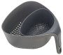 Joseph Joseph 40094 Nest Colanders Stackable Set With Easy-pour Corners And Vertical Handle 2-PIECE Gray