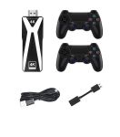Android Tv Stick With +10000 Retro In Built Games Incl. 2 Controllers