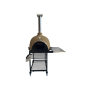 Festivo - Wood-fire Pizza Oven Optional Mobile Stand - Clay Art