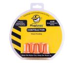 Replacement Foam Ear Bud Contractor Orange