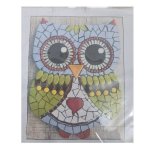 Diy Mosaic Owl Kit 83 Piece 1682G